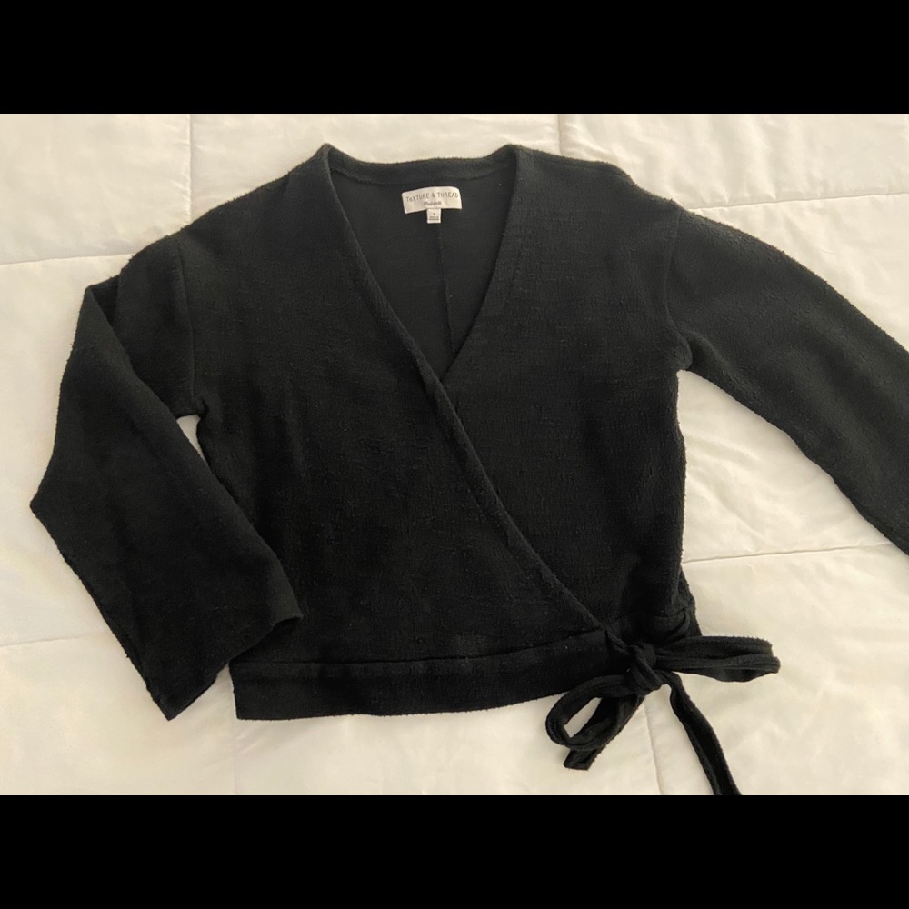 Texture & thread Madewell Wrap Top